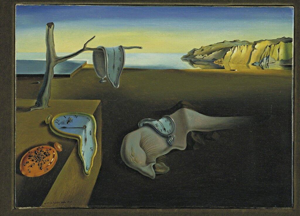 Bức tranh “Sự Bền Bỉ Của Ký Ức” của Salvador Dalí, một biểu tượng của nghệ thuật siêu thực đầy ám ảnh.